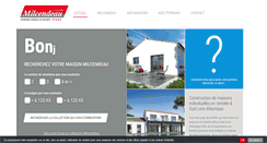 Desktop Screenshot of milcendeau.fr